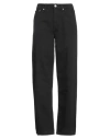 Rag & Bone Woman Jeans Black Size 31 Organic Cotton, Lyocell, Cotton In Black