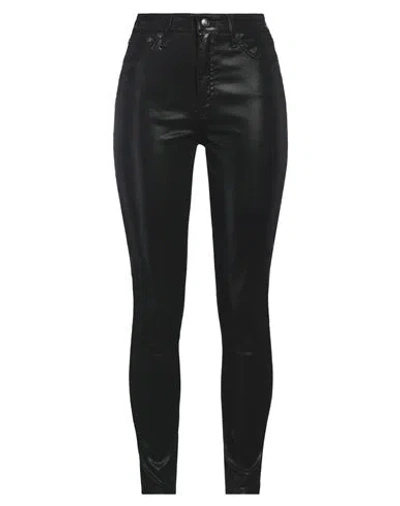 Rag & Bone Woman Jeans Black Size 27 Cotton, Polyester, Elastane