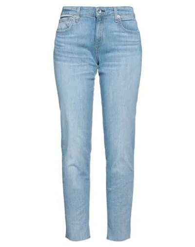 Rag & Bone Woman Jeans Blue Size 28 Cotton, Polyester, Elastane