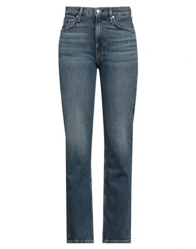 Rag & Bone Woman Jeans Blue Size 29 Cotton, Elastane