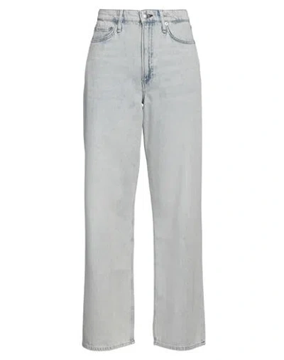 Rag & Bone Woman Jeans Blue Size 32 Cotton