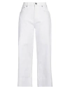 Rag & Bone Andi High-rise Wide-leg Ankle Jeans With Belt In White