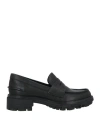 Rag & Bone Woman Loafers Black Size 8 Leather In Black