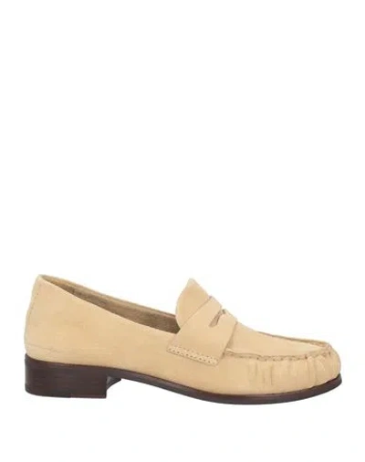 Rag & Bone Woman Loafers Camel Size 6.5 Leather In Beige