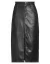 Rag & Bone Woman Midi Skirt Black Size 27 Polyester, Polyurethane In Black
