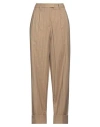 Rag & Bone Marianne Wool Stripe Pants Camel Stripe In Beige
