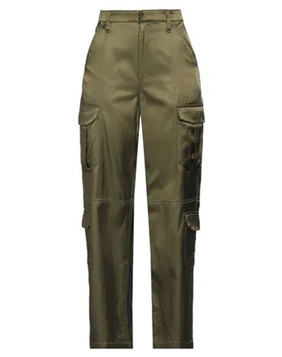 RAG & BONE RAG & BONE WOMAN PANTS MILITARY GREEN SIZE 28 COTTON, RAYON