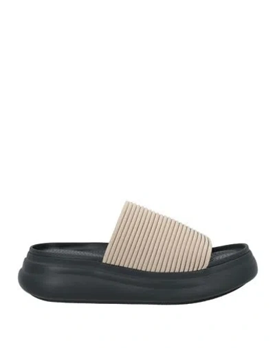 Rag & Bone Woman Sandals Beige Size 11 Textile Fibers