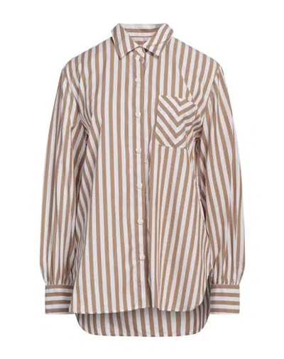 RAG & BONE RAG & BONE WOMAN SHIRT KHAKI SIZE S COTTON