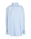 Rag & Bone Woman Shirt Sky Blue Size Xs Cotton