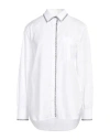 Rag & Bone Woman Shirt White Size L Cotton In White