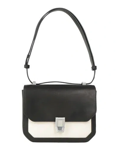 Rag & Bone Woman Shoulder Bag Black Size - Leather