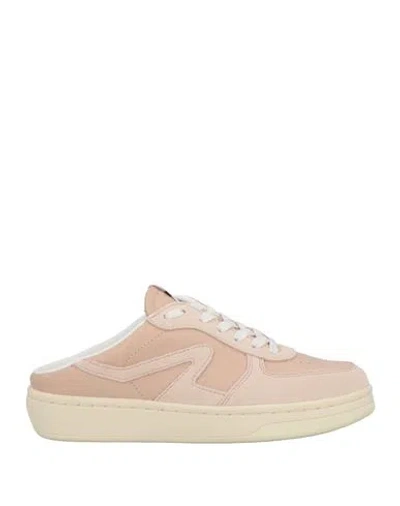 Rag & Bone Retro Court Leather Mule Sneaker In Pink