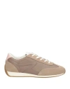Rag & Bone Woman Sneakers Khaki Size 8 Leather, Polyurethane In Beige
