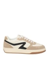 Rag & Bone Woman Sneakers Light Grey Size 8.5 Leather In Grey