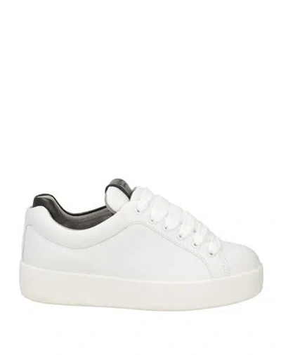 Rag & Bone Woman Sneakers White Size 8 Leather