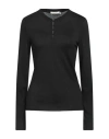 Rag & Bone Essie Henley Top In Black