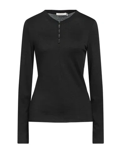 RAG & BONE RAG & BONE WOMAN SWEATER BLACK SIZE L RAYON, POLYESTER, ELASTANE