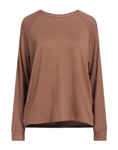 Rag & Bone Woman Sweater Camel Size M Rayon, Polyester, Elastane In Beige