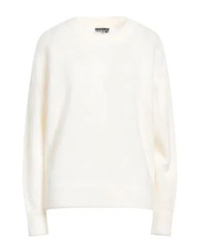 Rag & Bone Woman Sweater Ivory Size L Mohair Wool, Wool, Polyamide, Elastane