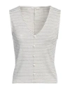 Rag & Bone Woman Sweater Ivory Size L Rayon, Polyester, Elastane In White