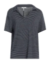 Rag & Bone Woman Sweater Midnight Blue Size L Rayon, Polyester, Elastane