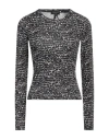 Rag & Bone Woman T-shirt Black Size L Modal, Elastane In Black