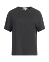Rag & Bone Woman T-shirt Black Size S Organic Cotton