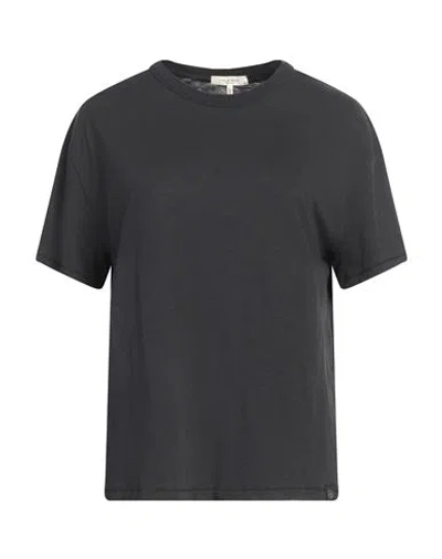 Rag & Bone Woman T-shirt Black Size S Organic Cotton In Black