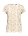 Rag & Bone Snakeskin-print Cotton T-shirt In White
