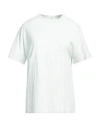Rag & Bone Woman T-shirt Light Green Size L Organic Cotton