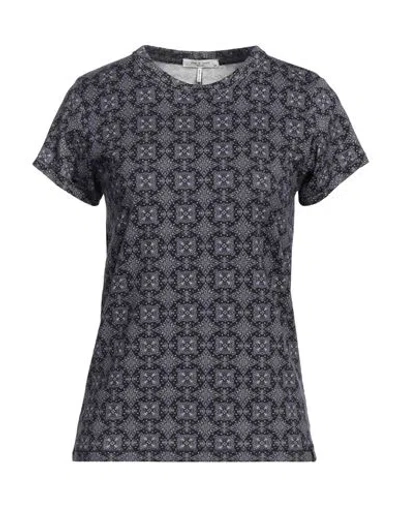 Rag & Bone Woman T-shirt Purple Size L Pima Cotton