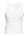 Rag & Bone Woman Tank Top White Size L Organic Cotton In White