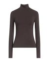 Rag & Bone Womens Knit Lightweight Turtleneck Top In Brown