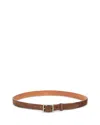 Rag & Bone Women's Baby Boyfriend Suede Belt In Taupe Suede