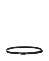 Rag & Bone Baby Rounded Rebound Belt In Black