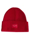Rag & Bone Red Blake Beanie In Red