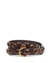 Rag & Bone Women's Cabochon Belt In Brown
