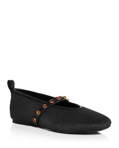 RAG & BONE RAG & BONE WOMEN'S CABOCHON SPIRE MARY JANE FLATS