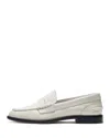 Rag & Bone Carter Loafer Womens Leather Laceless Loafers In Antique White