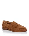 Rag & Bone Carter Suede Penny Loafers In Brown Suede
