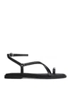 Rag & Bone Leather Geo Strappy Toe-ring Sandals