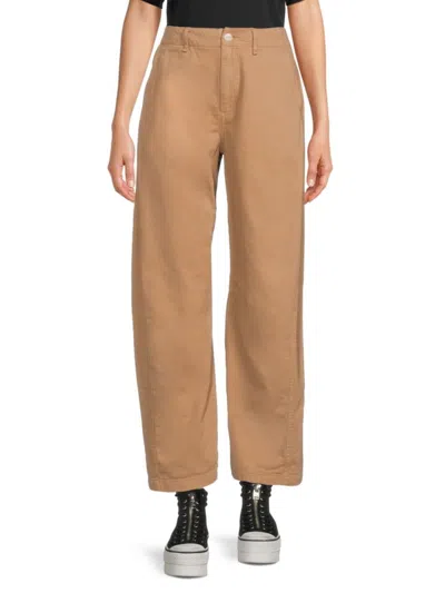 Rag & Bone Women's Jones Relaxed-fit Pant In Khaki