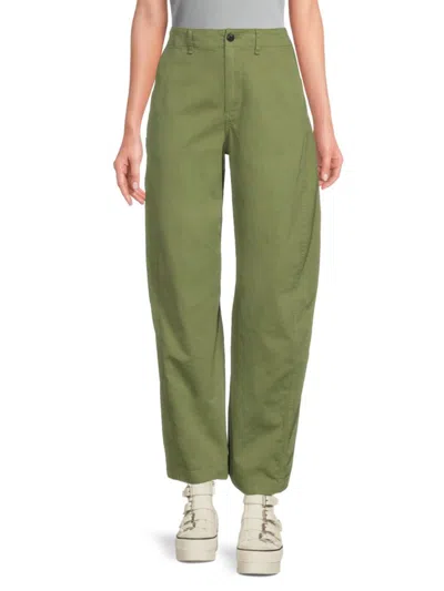 Rag & Bone Women's Jones Relaxed-fit Pant In Olive