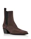 Rag & Bone Brown Joni Chelsea Boots In Dark Espresso