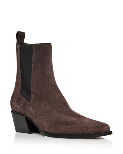 RAG & BONE RAG & BONE WOMEN'S JONI SQUARE TOE CHELSEA BOOTS