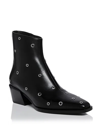 RAG & BONE RAG & BONE WOMEN'S JONI ZIP GROMMET BOOTS
