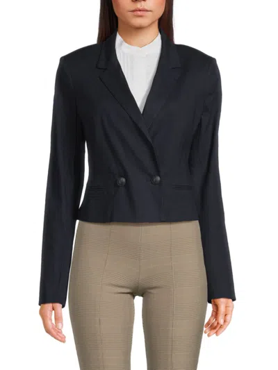 Rag & Bone Women's Josie Linen Blend Blazer In Salute