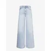 Rag & Bone Featherweight Sofie Wide-leg Jeans In Kierra