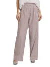 Rag & Bone Lacey Stripe Poplin Pant In Brown